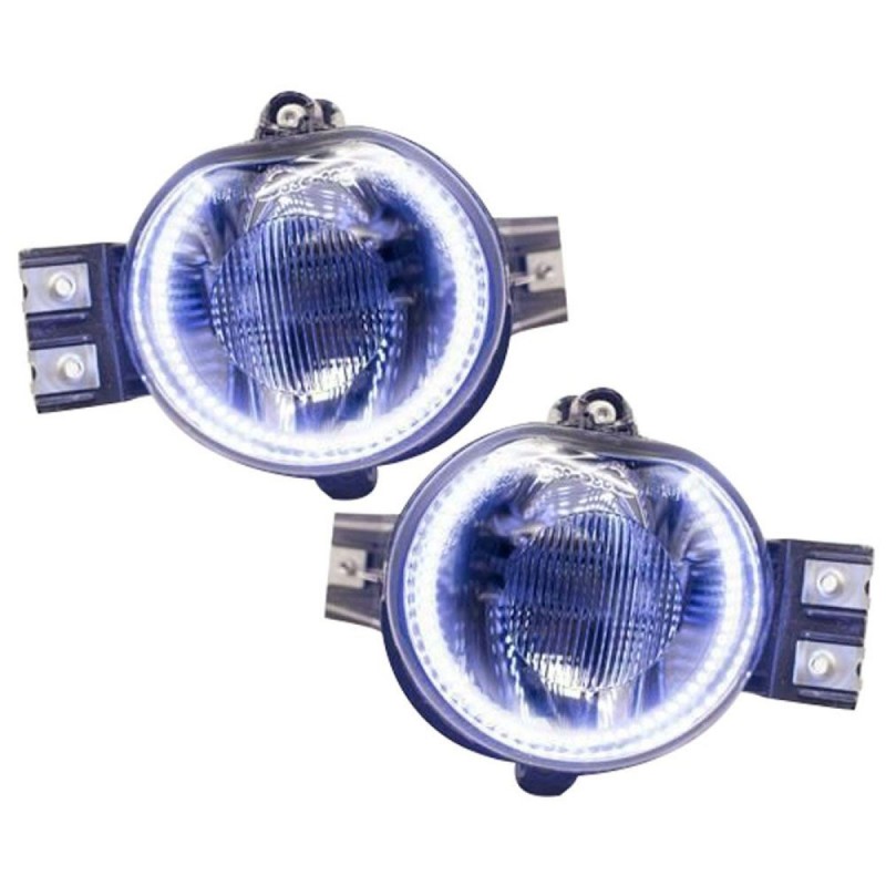 FORD MUSTANG 2010-2012 FEUX FOG AVEC HALO LED Fog Light With LED Halo Ring White Pair ORACLE LIGHTING 7051-001