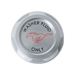 FORD MUSTANG 2015-Billet Washerfluid Cap Cvr DRAKE MUSCLE CARS FR3Z-17632-BL