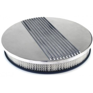 FORD MUSTANG 1964-1973 FILTRE A AIR ALUMINIUM 14 aluminium finned air cleaner assembly SCOTT DRAKE C5ZZ-9600-AFK