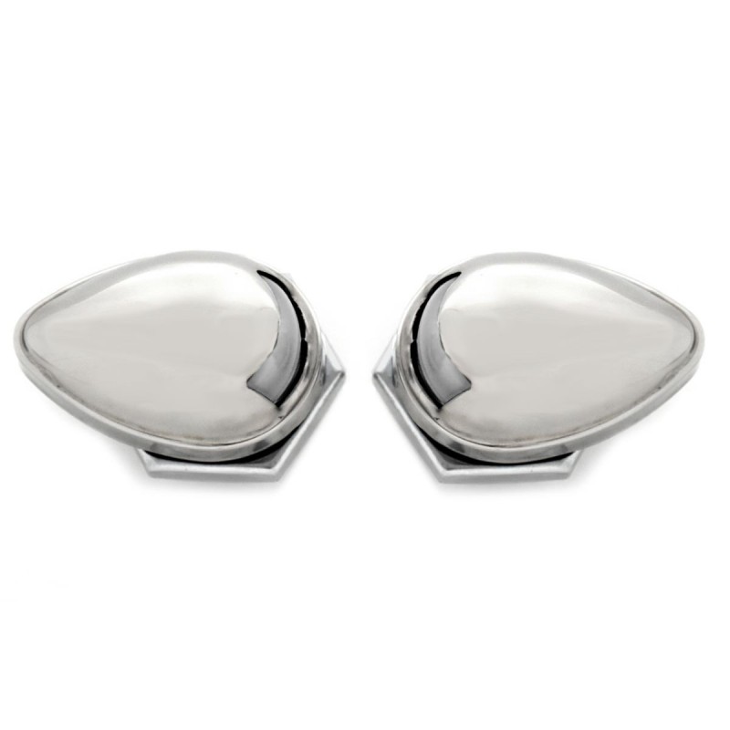 FORD COUNTRY SEDAN 1969-1972 License Plate Light Assembly Chrome Pair ACP FL-BL001 D1AZ-13550-B