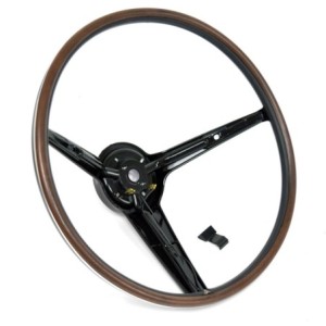 FORD COUNTRY SEDAN 1970-1974 Steering Wheel Rim Blow 3-Spoke Deluxe Woodgrain ACP FM-ES008ED D2AZ-3600-BA