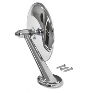 FORD ECONOLINE 1961-1967 Outside Mirror 6 Inch Round Driver Side Correct for 61 to early-64