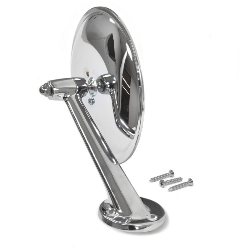 FORD ECONOLINE 1961-1967 Outside Mirror 6 Inch Round Driver Side Correct for 61 to early-64