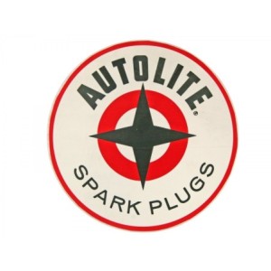 FORD MUSTANG 1964-2015 AUTOCOLLANT 6.5 Autolite Spark Plug Decal SCOTT DRAKE DZ-4