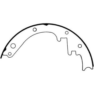 FORD THUNDERBIRD 1957 V8 312 GARNITURE MACHOIRES DE FREINS A TAMBOUR ARRIERE 11X2 Bendix Brakes Brake Shoes 228
