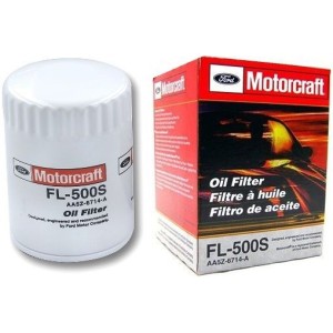 FORD F150 2011-2023 FILTRE A HUILE MOTORCRAFT V6 TURBO 3.7 et V8 5.0 Oil Filter FL-500-S FL500S