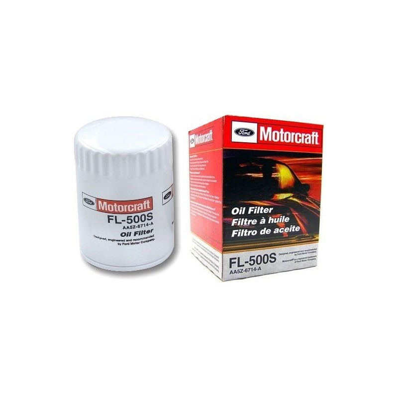 FORD F150 2011-2023 FILTRE A HUILE MOTORCRAFT V6 TURBO 3.7 et V8 5.0 Oil Filter FL-500-S FL500S