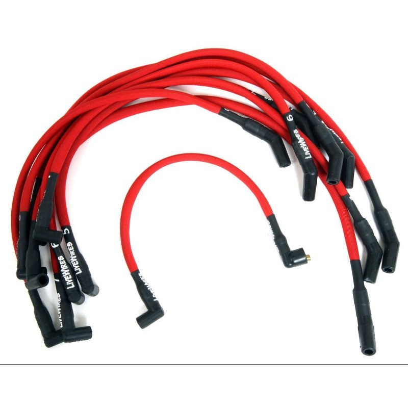FORD THUNDERBIRD 1961 1968 V8 390 SET CABLES DE BOUGIES 10MM HEI Davis Unified Ignition LiveWires C9059RD