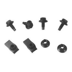OBS OBS FORD MUSTANG 1964-1966 KIT DE BOULONS POUR BAC A BATTERIE Battery tray mounting kit SCOTT DRAKE C5ZZ-10732-MK