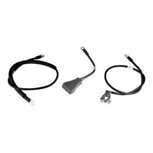 FORD MUSTANG 1964-1966 6 CYLINDRES SET DE CABLES DE BATTERIE QUALITE CONCOURS Concourse Battery Cable Set 6 Cylinder SCOTT DRAKE