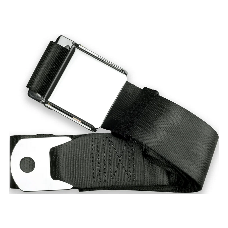 2ptsteel lap belt 60 chrome aviation buckle RETROBELT 258-STL-60