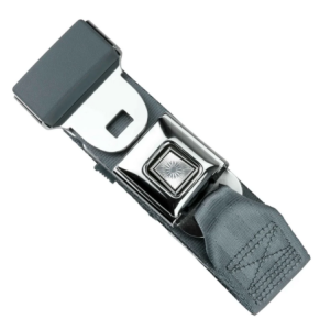 2pt blue lap belt 75 starburst pushbutton buckle w/lap belt hardware kit RETROBELT 268-BLU-75-21