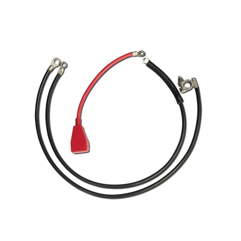 FORD MUSTANG 1964-1966 V8 SET DE CABLES DE BATTERIE HAUTE RESISTANCE heavy duty battery cable set C5ZZ-14300-HD