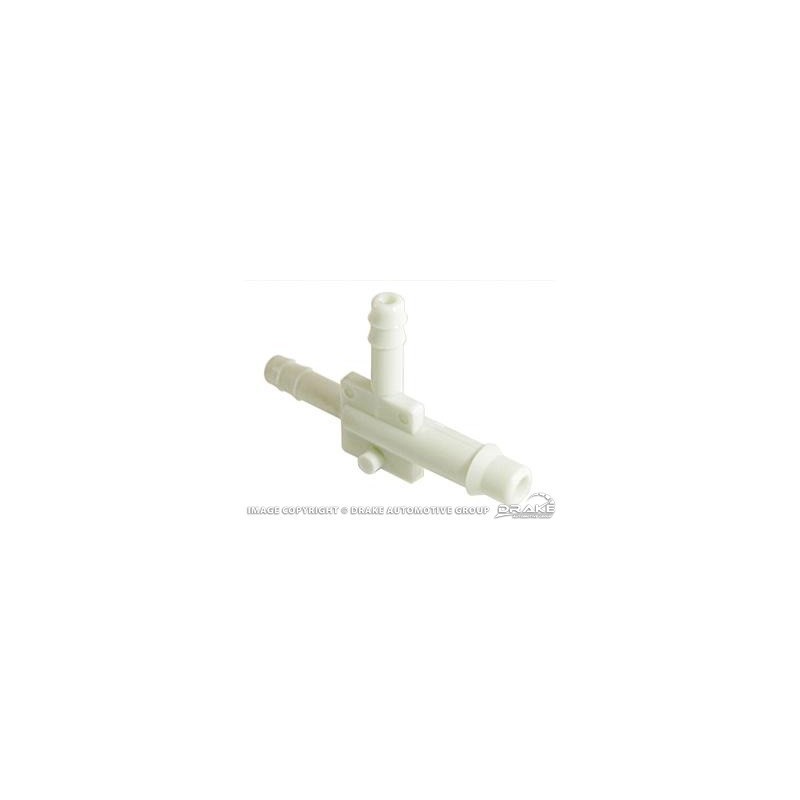 FORD MUSTANG 1964-1966 REPARTITEUR DE TUYAUX LAVE GLACE Washer Hose Connector SCOTT DRAKE C0AB-17A601-A