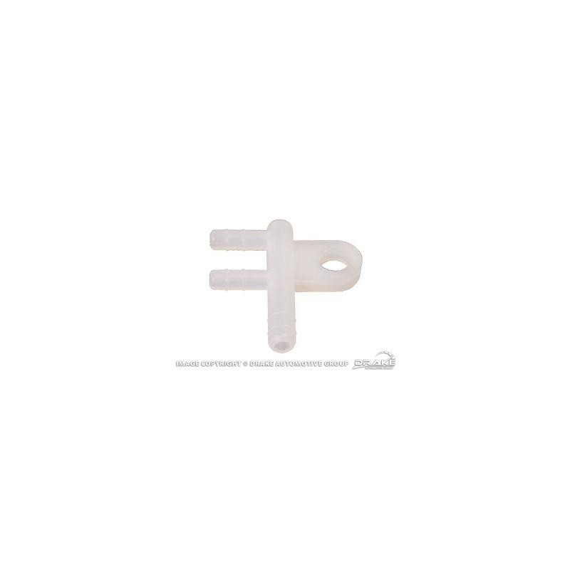 FORD MUSTANG 1967 REPARTITEUR DE TUYAUX LAVE GLACE Washer Hose Connector SCOTT DRAKE C7SZ-17A601-A