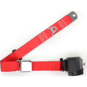 3pt bright red aviation rear RETROBELT 3P-BRD-AR