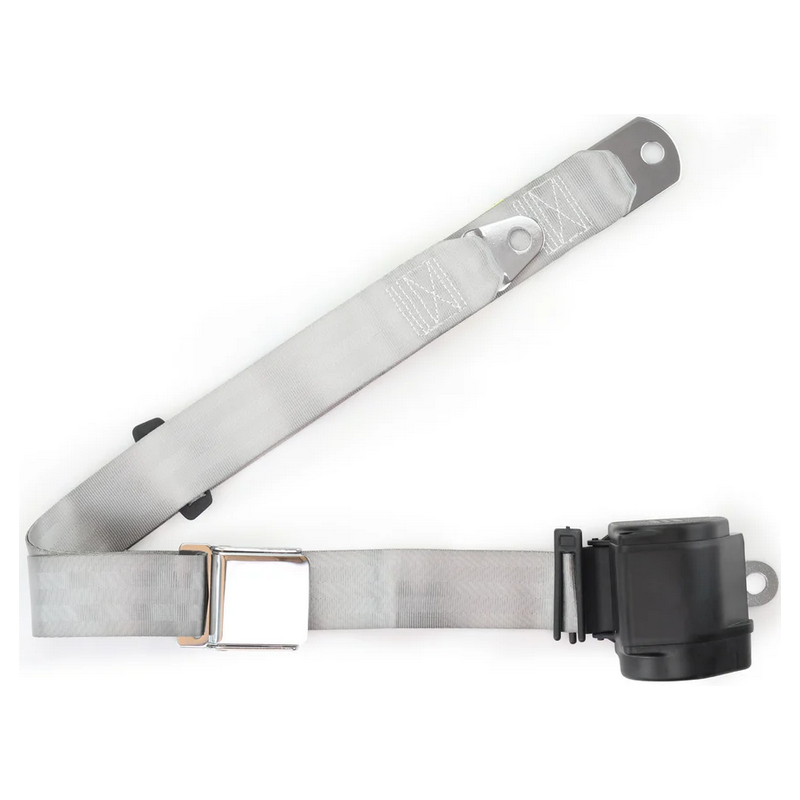 3pt grey aviation rear RETROBELT 3P-GRY-AR