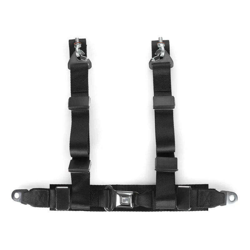 4 point black belt system w/hardware RETROBELT 468-BLK