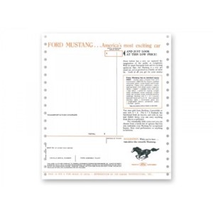 FORD MUSTANG 1965 NOUVEL AUTOCOLLANT POUR FENETRE New Car Window Price Sticker SCOTT DRAKE DF-43
