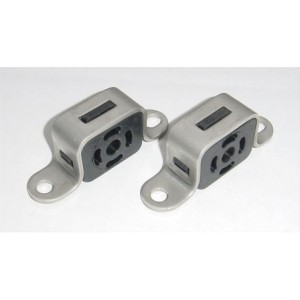 Paire de supports d'echappement Pypes TPHV6 - Mustang 1999-2004