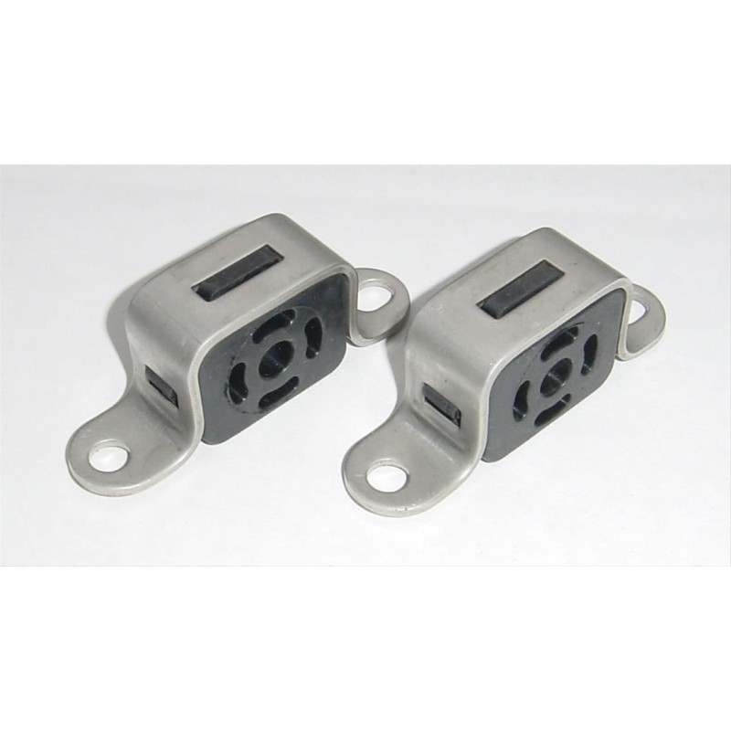 Paire de supports d'echappement Pypes TPHV6 - Mustang 1999-2004