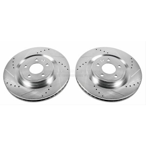 Disques de frein percés & rainurés PowerStop AR85144XPR - Ford Mustang 2011-2014