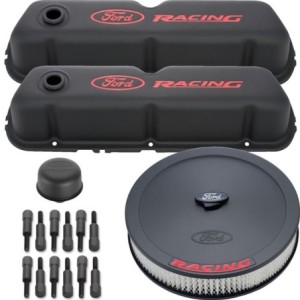 Ford Mustang 1963-2001 V8 289 302 351W Kit caches culbuteur et filtre à air Proform 302-500