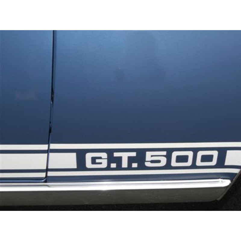 FORD MUSTANG 1967 SHELBY GT 500 KIT DE BANDES BLEU Shelby Stripe kit Blue SCOTT DRAKE S7MS-16224-DE