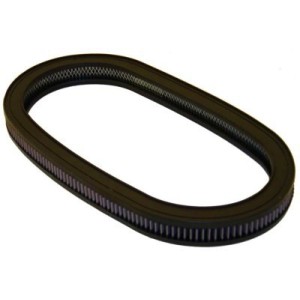 FORD MUSTANG 1964-1973 K&N FILTRE À AIR KN POUR FILTRE OVAL COBRA KN E1960 E-1960 Hauteur 1.813 in (46 mm) Longueur intérieure 1