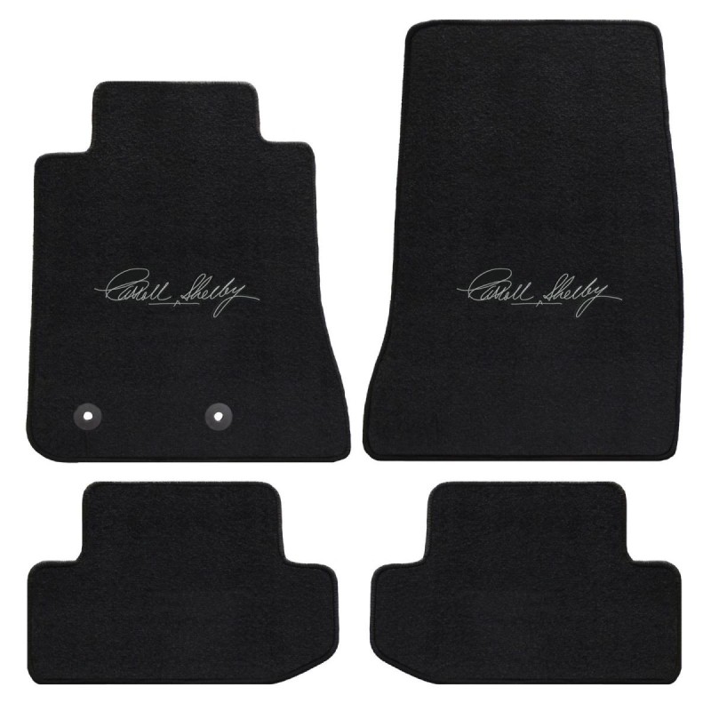 FORD MUSTANG 2015-2020 TAPIS DE SOL SIGNATURE CARROLL SHELBY LLOYD MATS S1174711