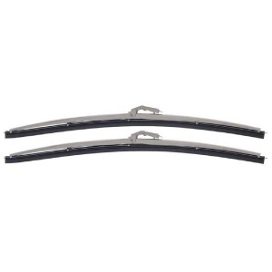 FORD F250 1967-1974 PAIRE D'ESSUIE GLACE OER Stainless Steel Wiper Blades GS675
