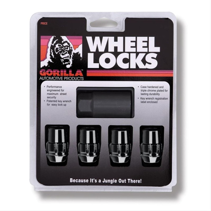 KIT ECROUS ANTIVOL 1/2-20 GORILLA 71681NBC