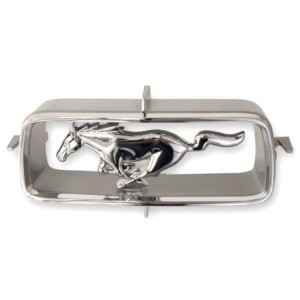 FORD MUSTANG 1967 GRILLE DE MUSTANG AVEC CHEVAL AU GALOP Mustang grille horse and corral SCOTT DRAKE C7ZZ-8213-A