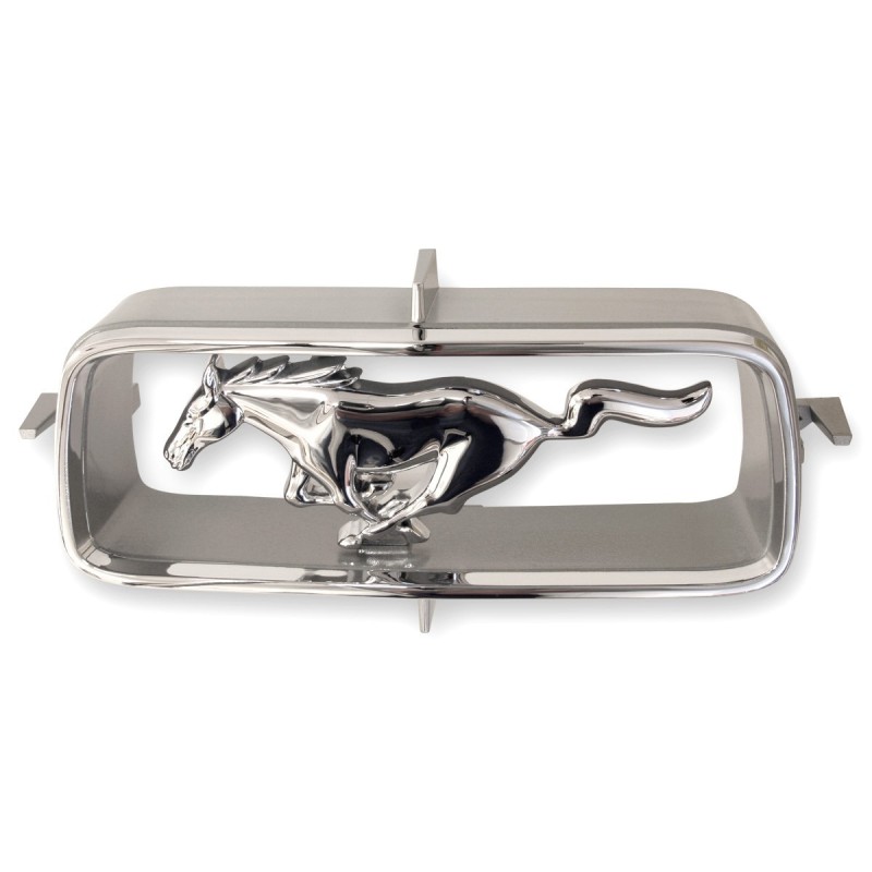 FORD MUSTANG 1967 GRILLE DE MUSTANG AVEC CHEVAL AU GALOP Mustang grille horse and corral SCOTT DRAKE C7ZZ-8213-A