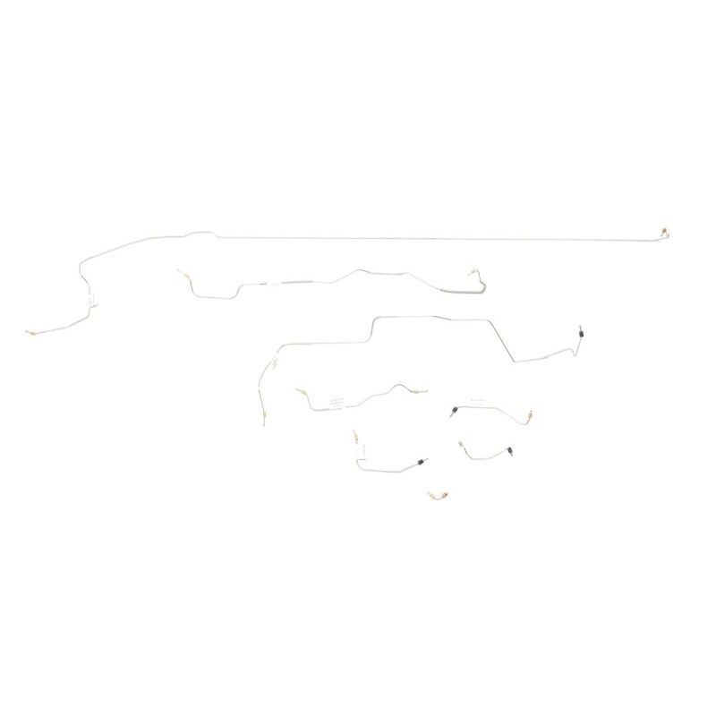 FORD MUSTANG 1967 KIT CANALISATIONS RIGIDES DE FREIN CLASSIC TUBE MU1016-SC