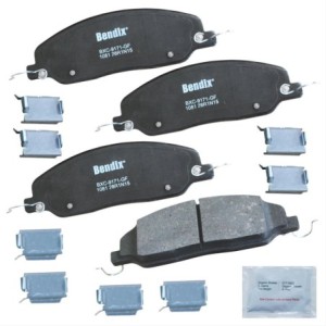 FORD MUSTANG 2005-2014 V6 2005-2010 GT PLAQUETTES DE FREIN BENDIX CFC1081