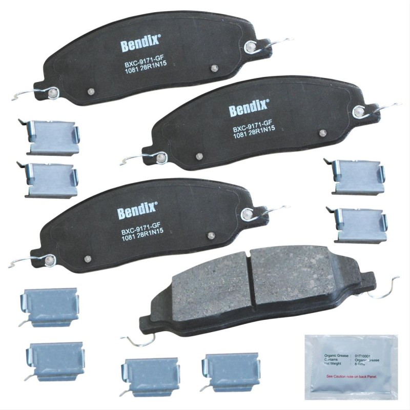 FORD MUSTANG 2005-2014 V6 2005-2010 GT PLAQUETTES DE FREIN BENDIX CFC1081