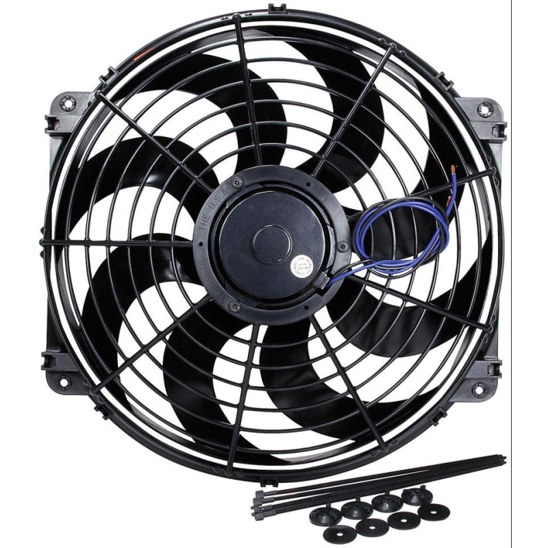 FORD MUSTANG 1964-1973 VENTILATEUR ÉLECTRIQUE 8 PALES 14.75 POUCES ALLSTAR 30076