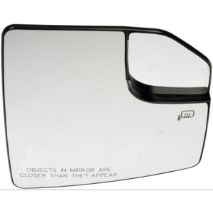 FORD F150 2015-2020 MIROIR VERRE RÉTROVISEUR EXTÉRIEUR PASSAGER DROIT CONVEXE CHAUFFANT SANS INDICATEUR D'ANGLE MORT Dorman Mirr