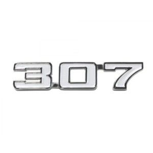 CHEVROLET CAMARO 1969 307 EMBLEME D AILE Fender Emblem Hand 307 SCOTT DRAKE 692504