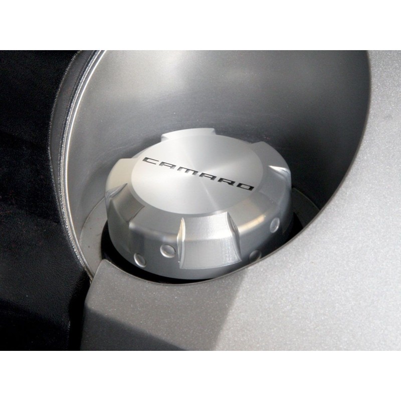 CHEVROLET CAMARO 2010-2014 COUVRE CAPUCHON DE RESERVOIR D HUILE V8 ALUMINIUM Oil Cap Cover V8 Billet SCOTT DRAKE CA-120005-BL