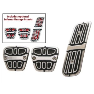 CHEVROLET CAMARO 2010-2014 COUVRE PEDALE BOITE MANUELLE SCOTT DRAKE Pedal Covers Manual CA-180005-M