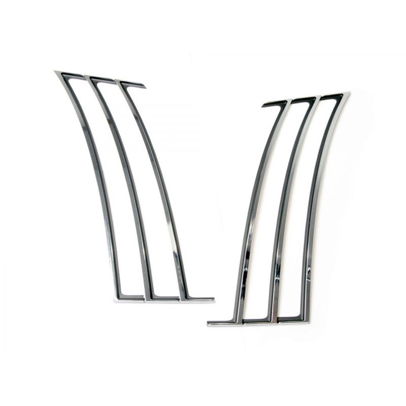 CHEVROLET CAMARO 2010-2014 GARNITURE CHROMÉE LATÉRALE SCOTT DRAKE Quarter trim chromeCA-190001-C