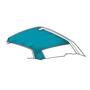 CHEVROLET CAMARO 1967 INTERIEUR DE TOIT TURQUOISE Headliner Turquoise SCOTT DRAKE HL-GC-67-TQ