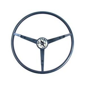 FORD MUSTANG 1965-1966 VOLANT STANDARD BLEU Standard steering wheel blue SCOTT DRAKE C5ZZ-3600-BL