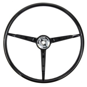 FORD MUSTANG 1967 VOLANT STANDARD NOIR Standard steering wheel black ACP FM-ES008C C7ZZ-3600-BK