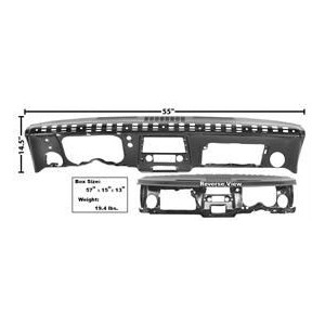 CHEVROLET CAMARO 1967 dash panel assy MUSCLECAR GT 1068CA