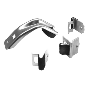 CHEVROLET CAMARO 1970-1973 door window guide & stop 4pc/set MUSCLECAR GT 1076T