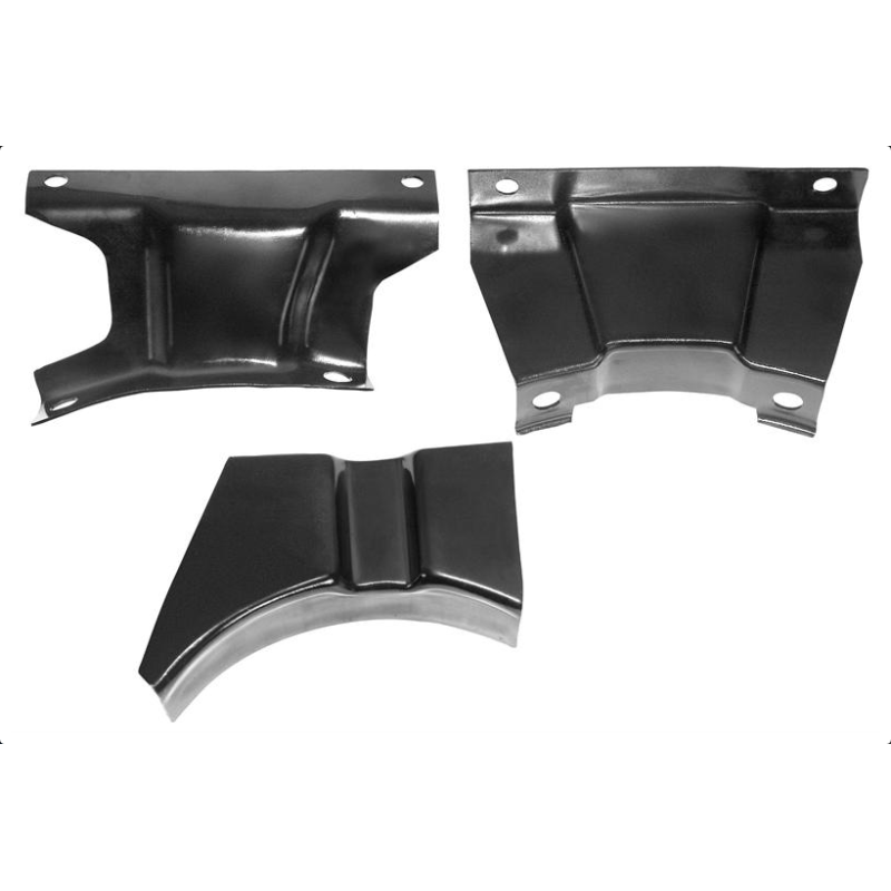 CHEVROLET CAMARO 1970-1972 console mounting bracket 3pcs/set MUSCLECAR GT 1001F
