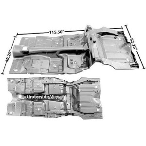 CHEVROLET CAMARO 1970-1973 full floor panel complete MUSCLECAR GT 1045Y